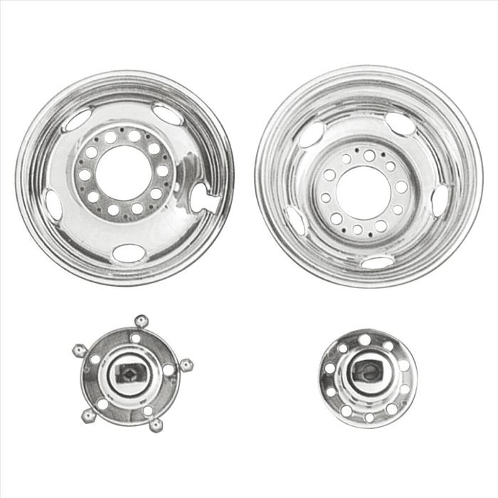 Stainless Steel Lug Nut Covers Chrome Plated